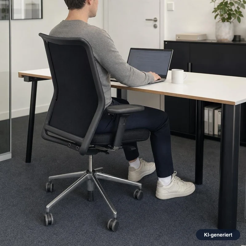 Vitra ID Mesh schwarz / Chrom
