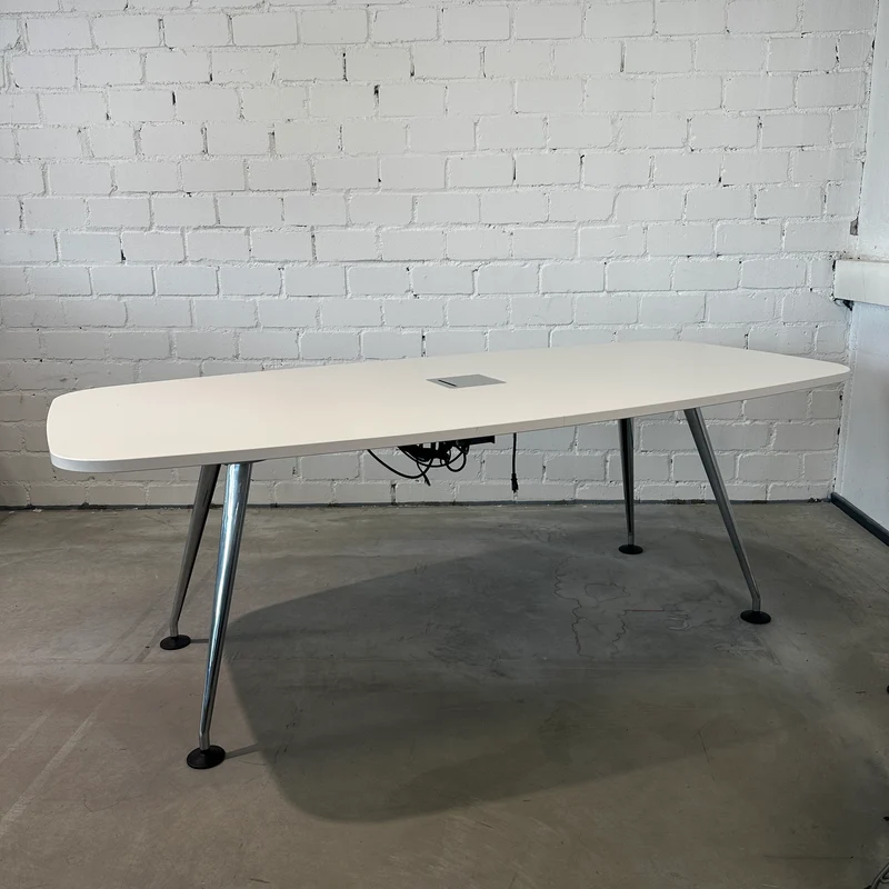 Vitra Medamorph Konferenztisch 200x100 weiß