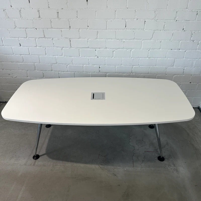 Vitra Medamorph Konferenztisch 200x100 weiß