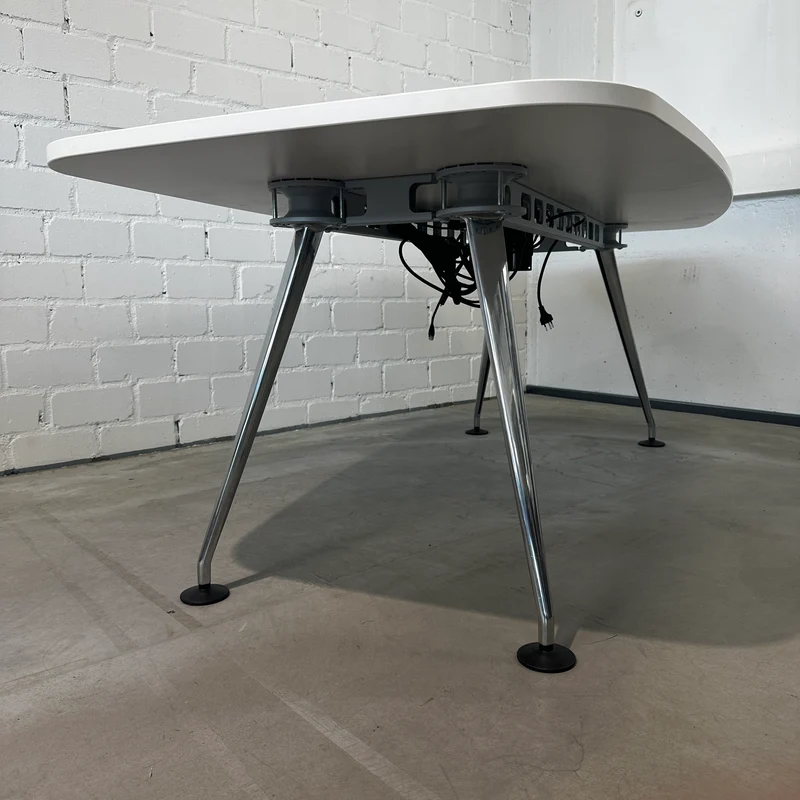 Vitra Medamorph Konferenztisch 200x100 weiß