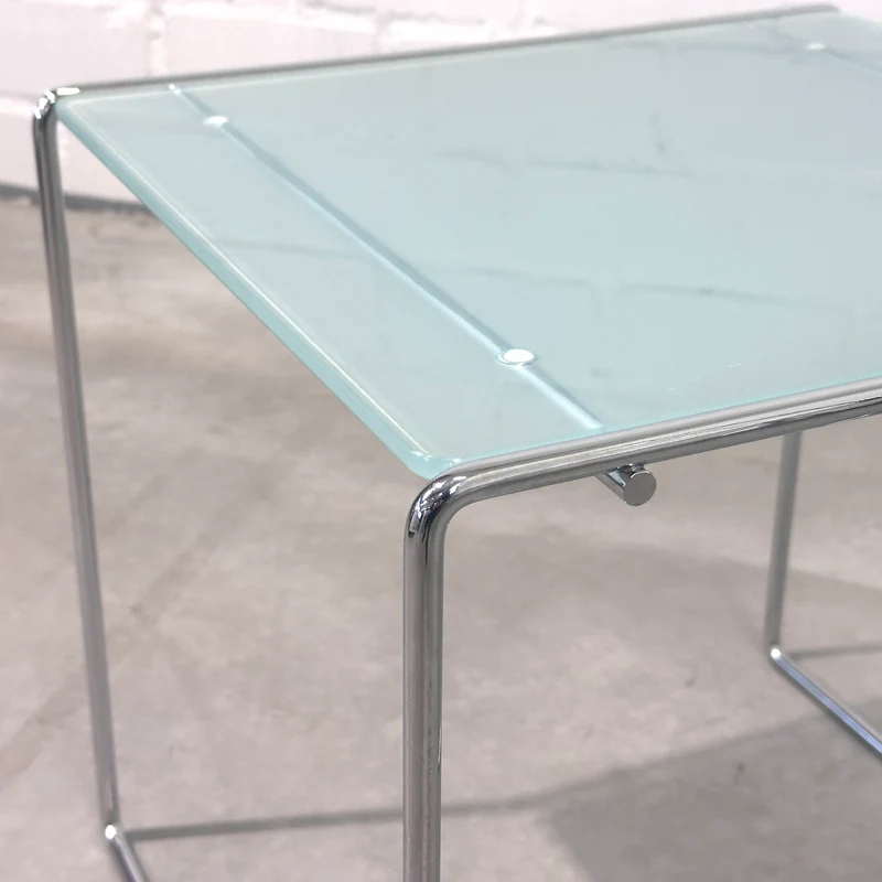 Cassina Marcel T Beistelltisch Glas