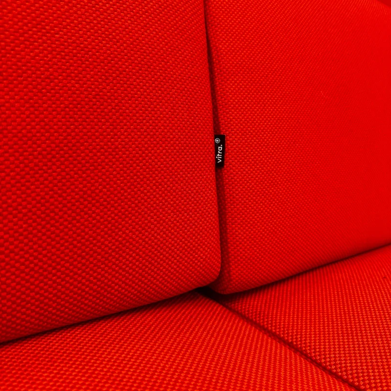 Vitra Alcove Highback 3-Sitzer rot