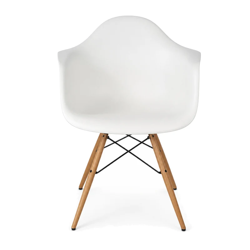 Vitra DAW Eames Plastic Armchair weiß