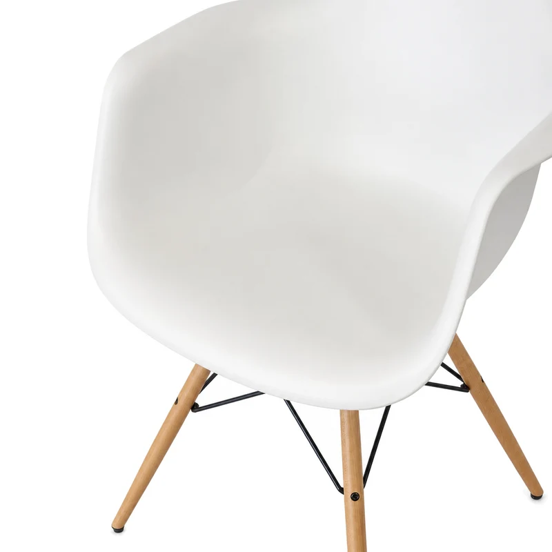 Vitra DAW Eames Plastic Armchair weiß