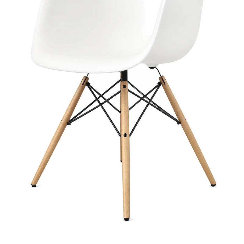 Vitra DAW Eames Plastic Armchair weiß