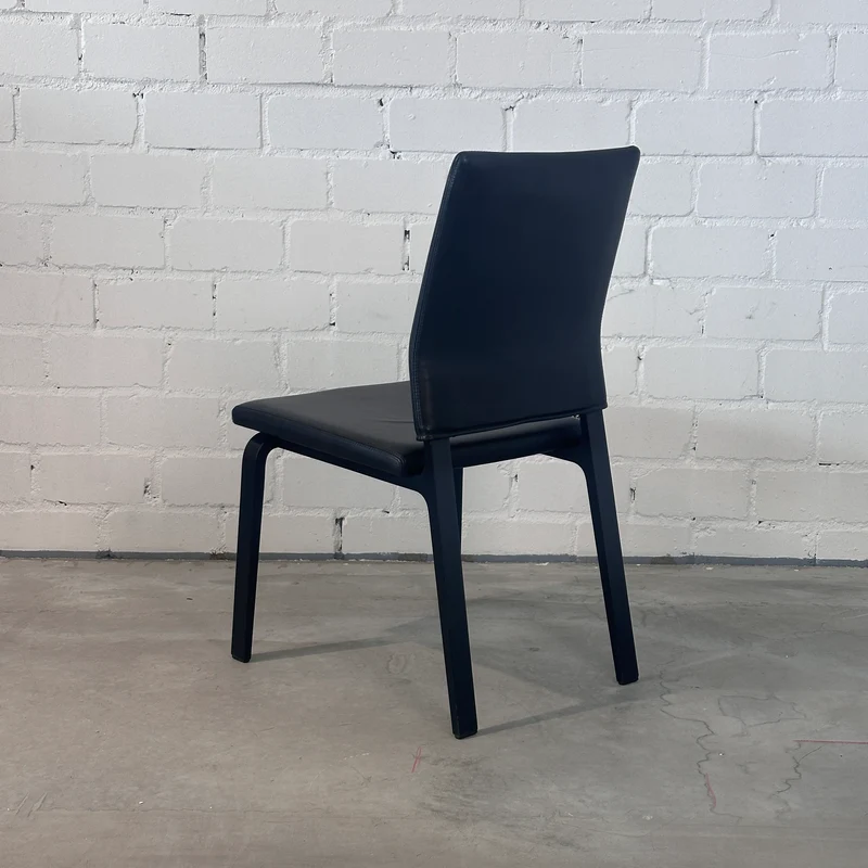 COR Fino Lederstuhl schwarz
