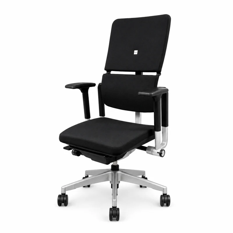 Steelcase Please schwarz/silber