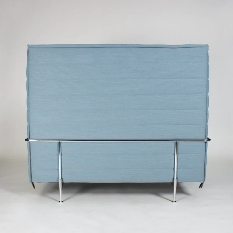 Vitra Alcove Highback 2-Sitzer Sofa blau