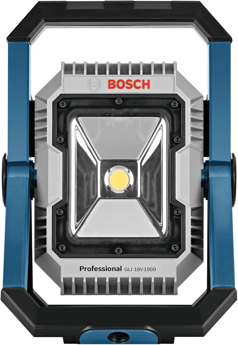 Bosch Professional 18V System Akku LED-Baustellenlampe GLI 18V-1900 (max. Helligkeit 1900 Lumen, ohn