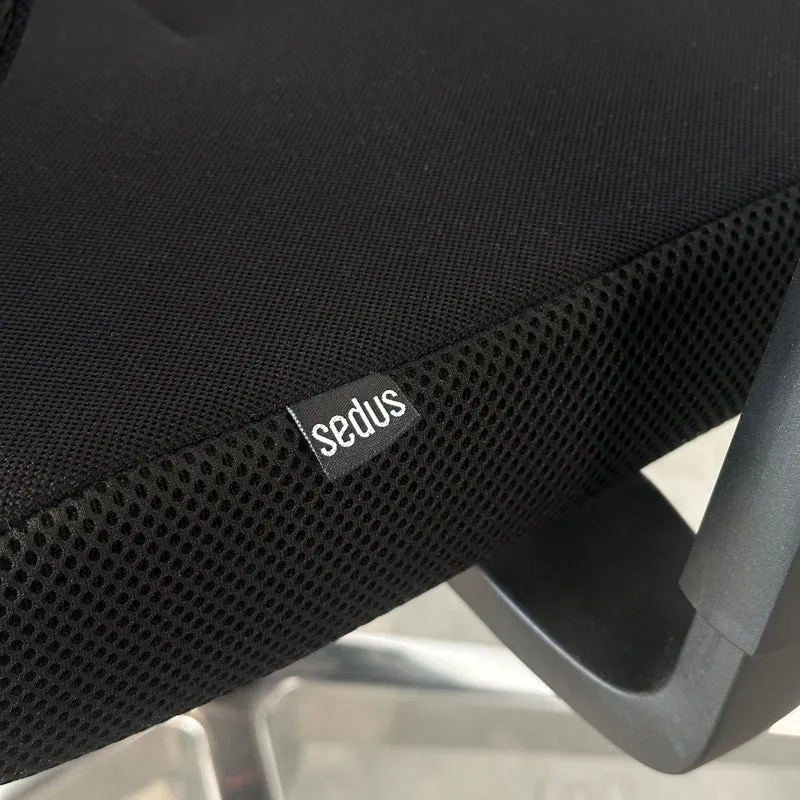 Sedus Black Dot schwarz / Chrom (mit Sedo-Lift Dämpfer)