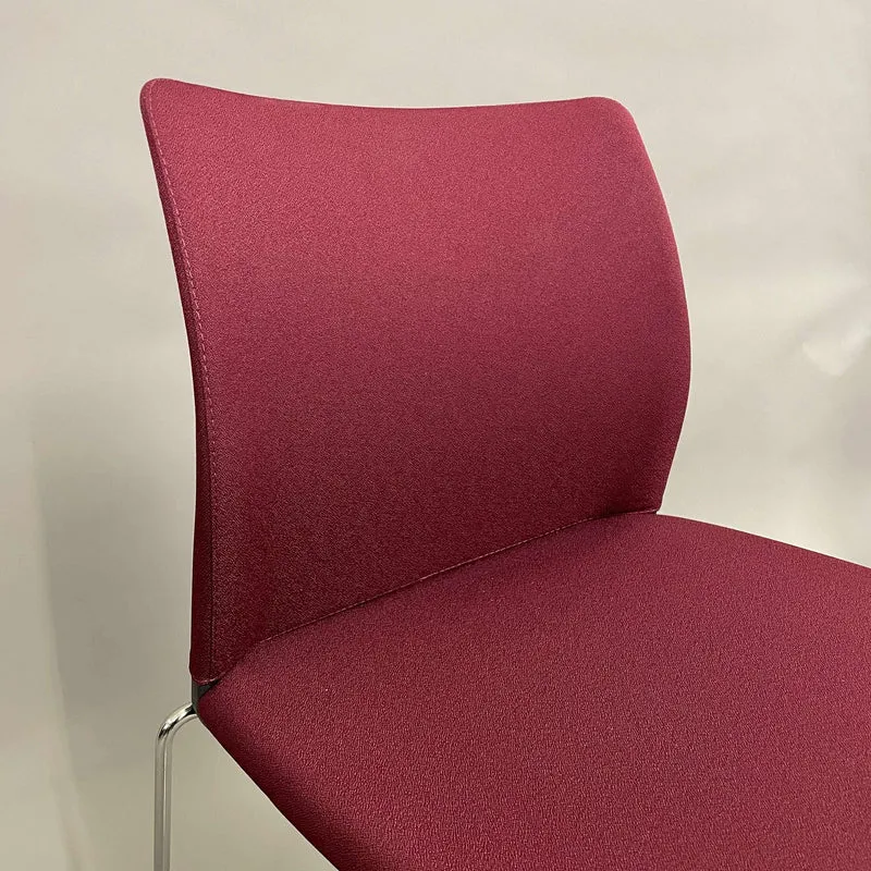 LD Seating Stapelstuhl Trend 522 gepolstert dunkelrot