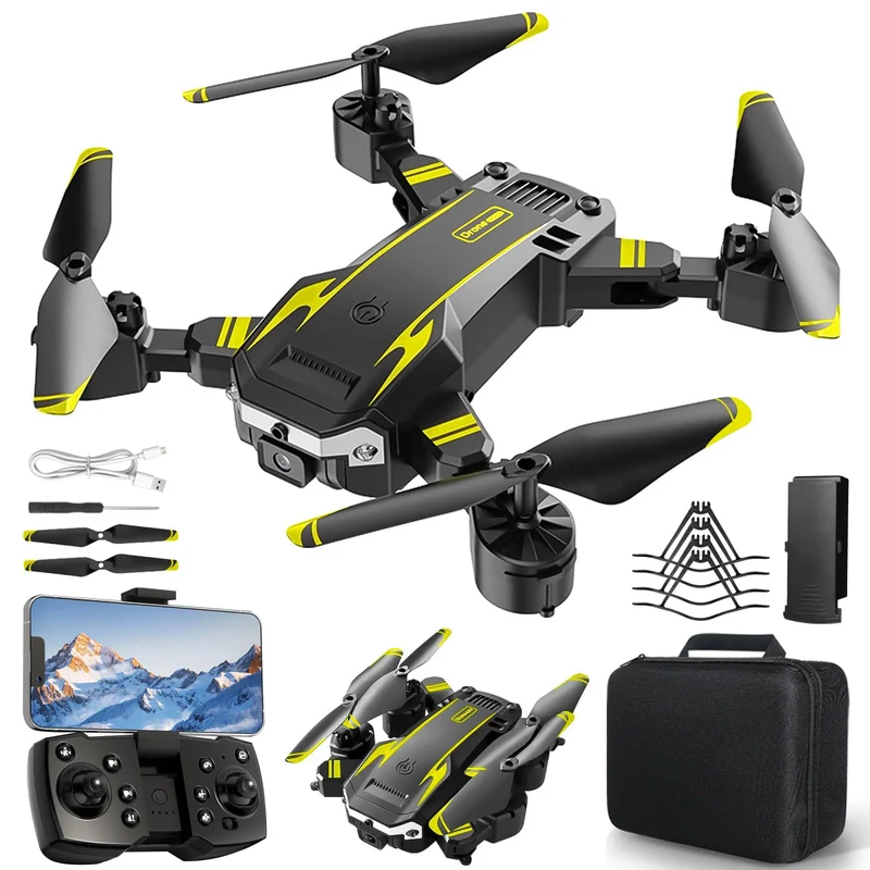 Drohne mit Kamera 4K, Faltbare Drohne, 360° Flip, Ein-Knopf Start/Landung, Headless Mode, Höhenhalte