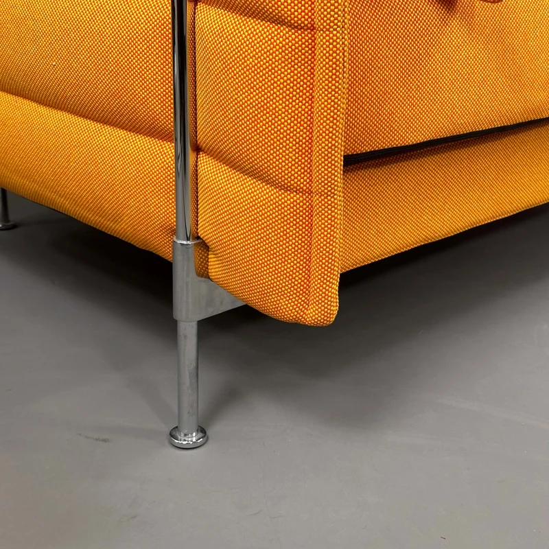 Vitra Alcove Highback Loveseat orange