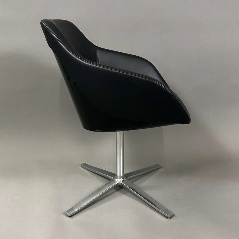 Walter Knoll Turtle Chair Leder schwarz