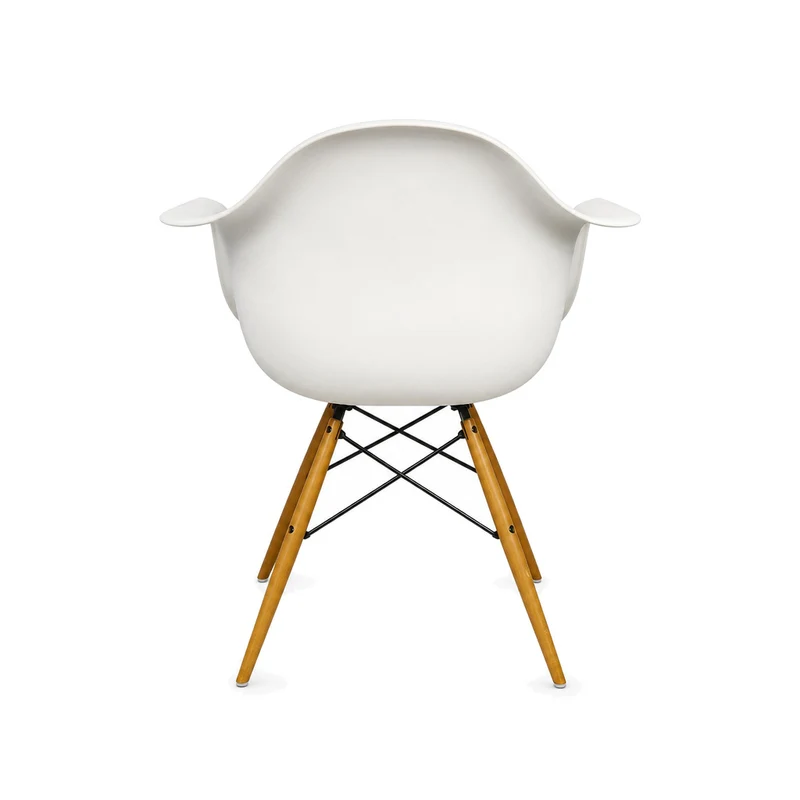 Vitra DAW Eames Plastic Armchair weiß/rot