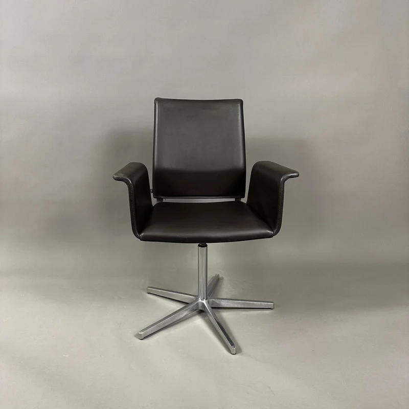 COR Fino Drehstuhl Leder braun