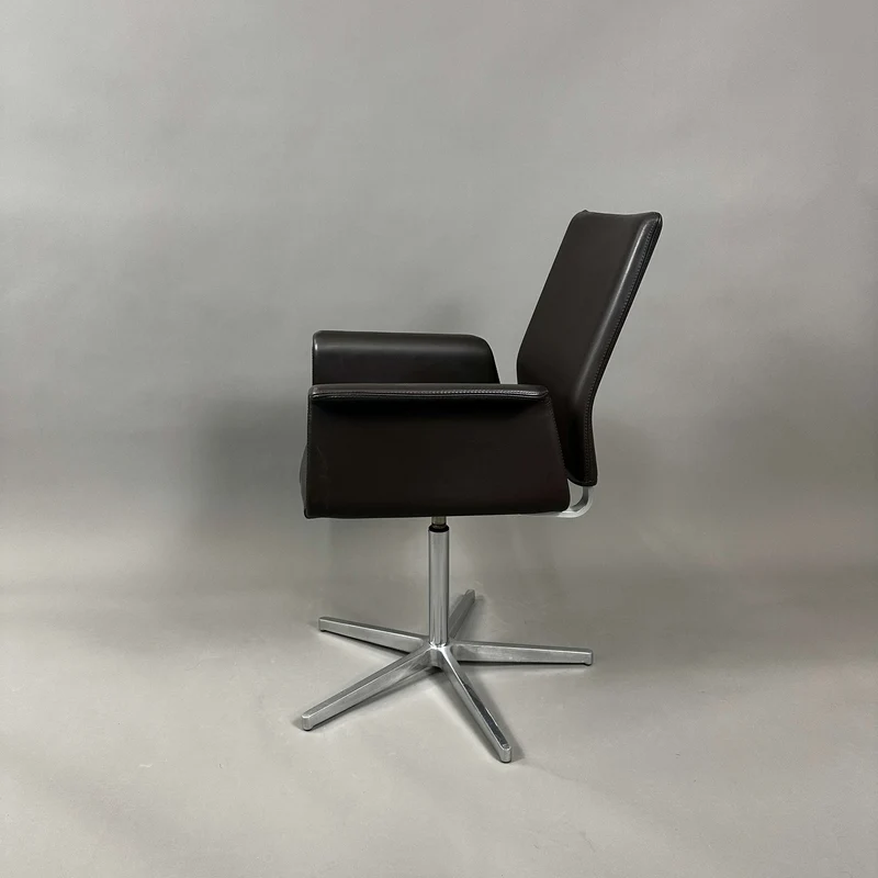 COR Fino Drehstuhl Leder braun