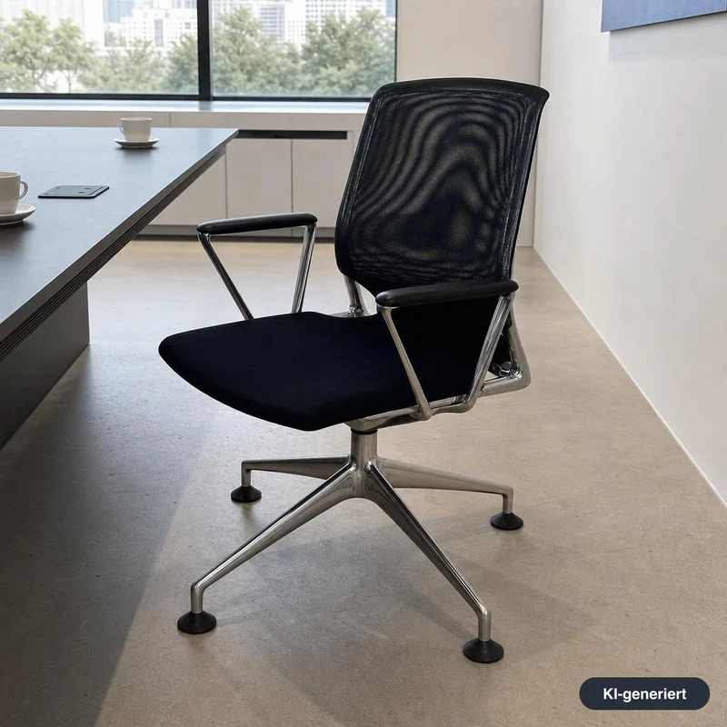 PAKET: 4x Vitra Meda Conference Chair