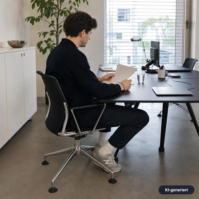PAKET: 4x Vitra Meda Conference Chair