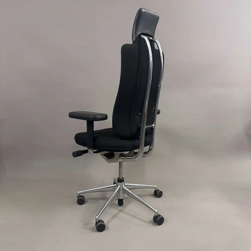 Vitra Headline schwarz, Chrom Gestell