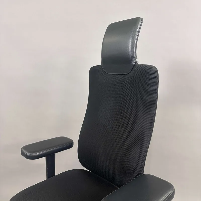 Vitra Headline schwarz, Chrom Gestell