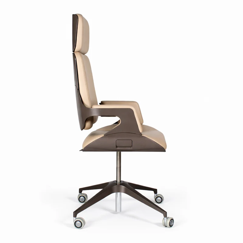 Interstuhl Silver 191S Leder beige
