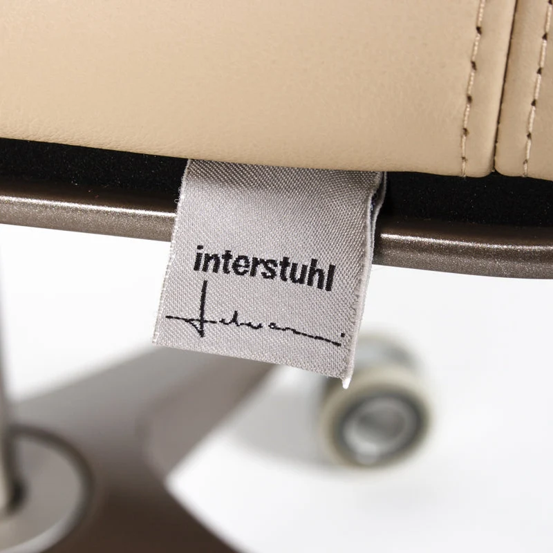 Interstuhl Silver 191S Leder beige