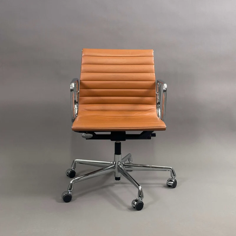 Vitra EA 117 Premiumleder hellbraun