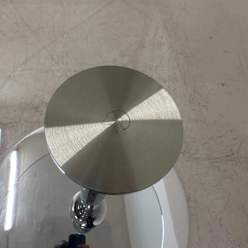 Draenert Beistelltisch Glas Ø70cm