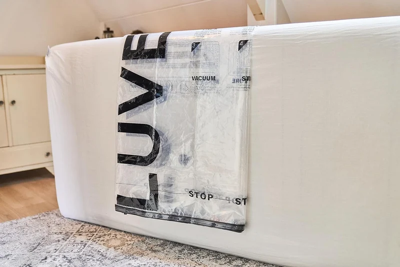 Luvego Vakuumbeutel für Matratzen 240x130CM, Vakuumbeutel Matratze XXL, Aufbewahrungsbeutel für Matr