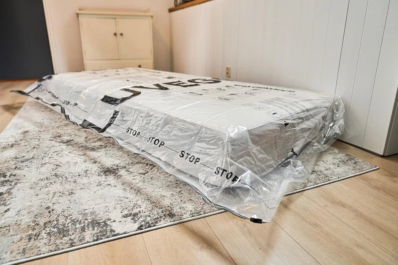 Luvego Vakuumbeutel für Matratzen 240x130CM, Vakuumbeutel Matratze XXL, Aufbewahrungsbeutel für Matr
