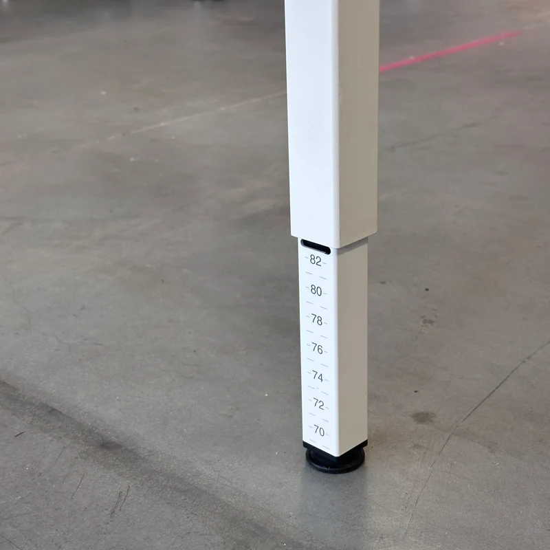 Paket: 9x HPL Schreibtische/Labortische 180x90 weiß