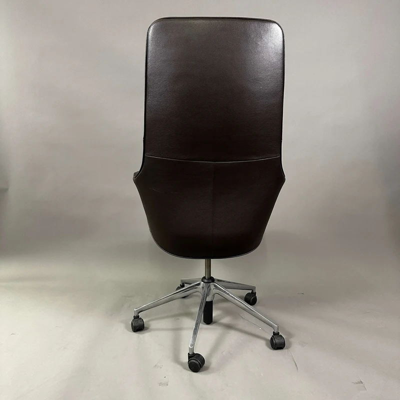 Vitra Grand Executive Highback Leder braun