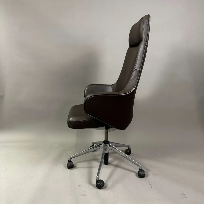 Vitra Grand Executive Highback Leder braun