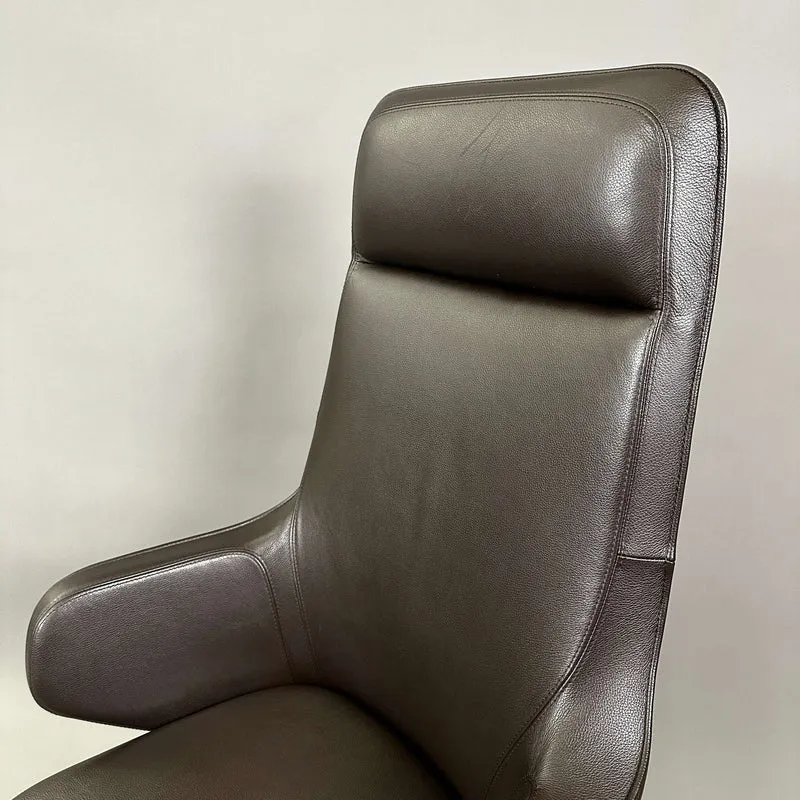 Vitra Grand Executive Highback Leder braun