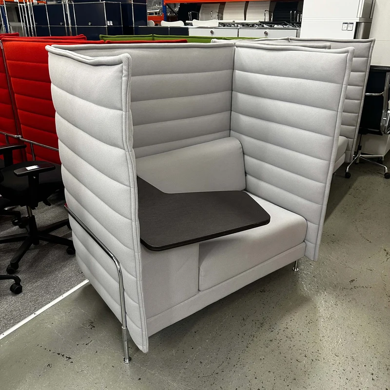 Vitra Alcove Highback Work grau