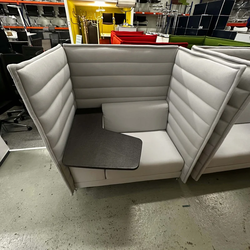Vitra Alcove Highback Work grau