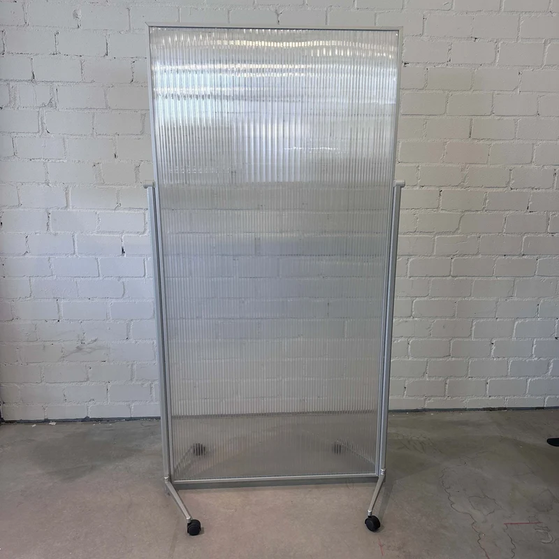 Magentoplan Raumteiler mobil matt transparent