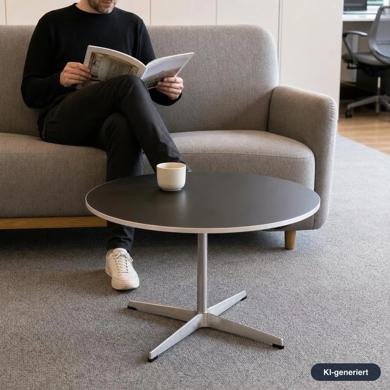 Fritz Hansen Beistellltisch a222 Circular Coffee Table
