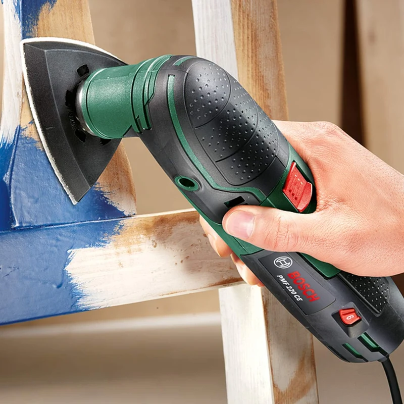 Bosch Home and Garden Multifunktionswerkzeug PMF 220 CE (220 Watt, für Starlock Zubehör, im Koffer),