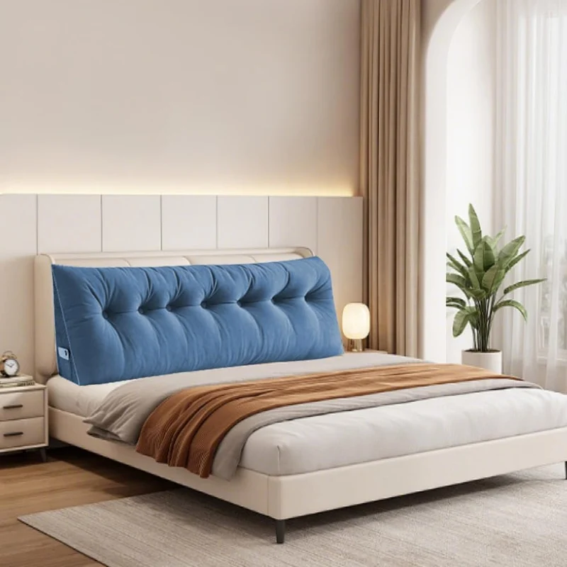 Lesekissen, dreieckig, Kopfteil, langes Kissen für Sofa, Bettruhe, zum Lesen, Entspannen, Lesekissen