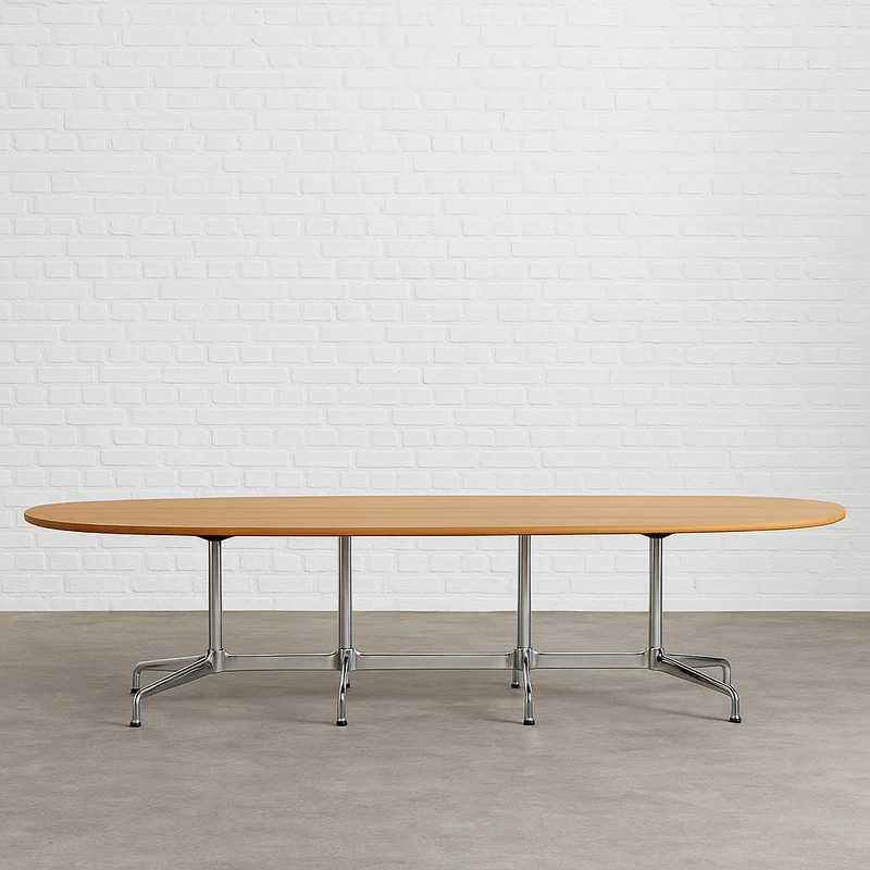 Vitra Eames Segmented Table Eiche 500x150cm