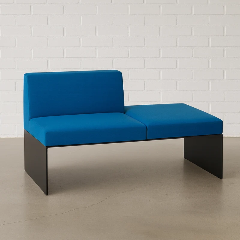 Brunner banc 2-Sitzer blau