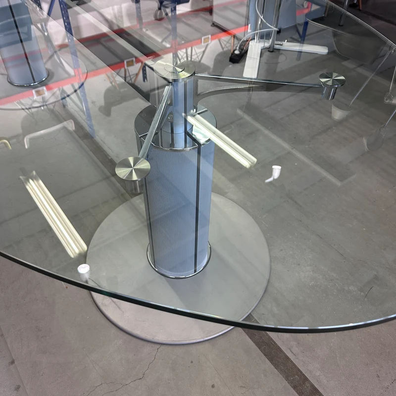 Konferenztisch Glas 320x135