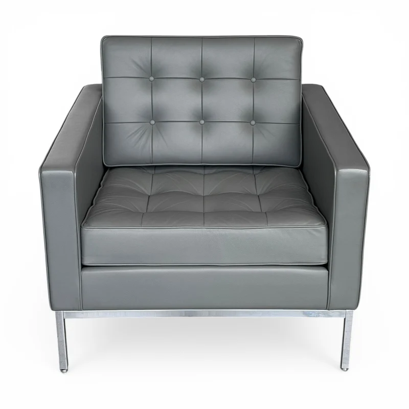 Knoll International Florence Knoll Sessel Venezia Leder