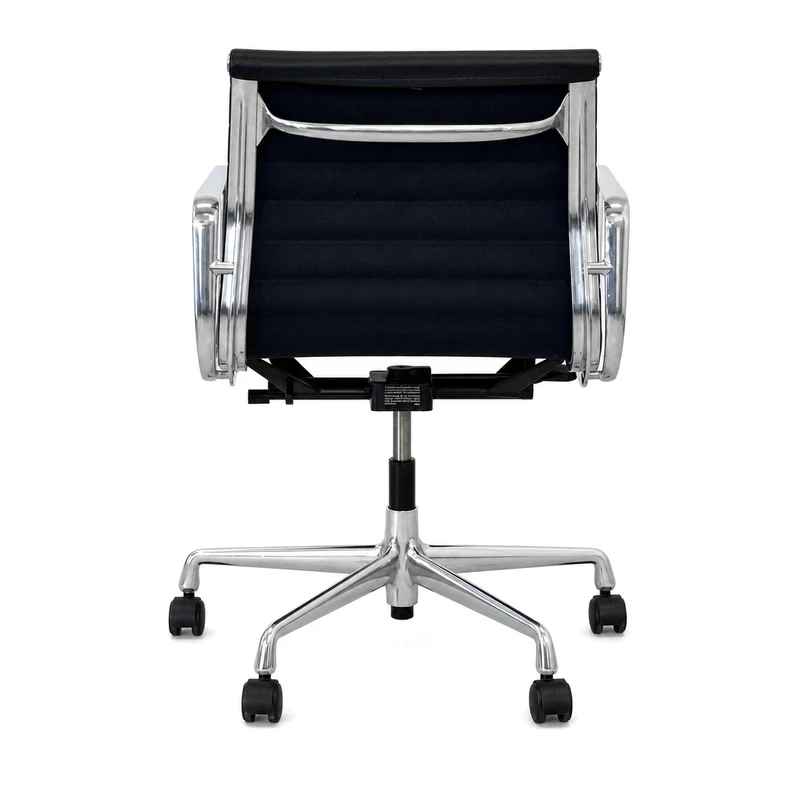Vitra EA 117 Leder schwarz Alu