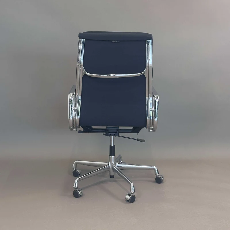 Vitra EA 219 Stoff schwarz Chrom