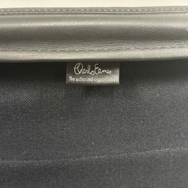 Vitra EA 216 Soft Pad Leder schwarz