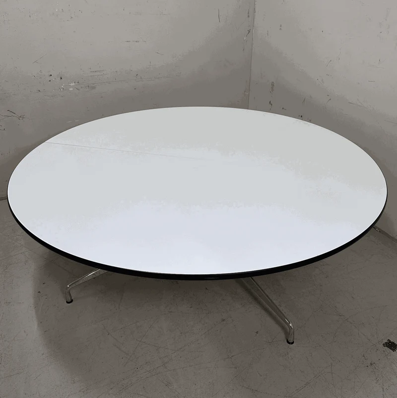 Vitra Eames Segmented Table rund weiß 210cm