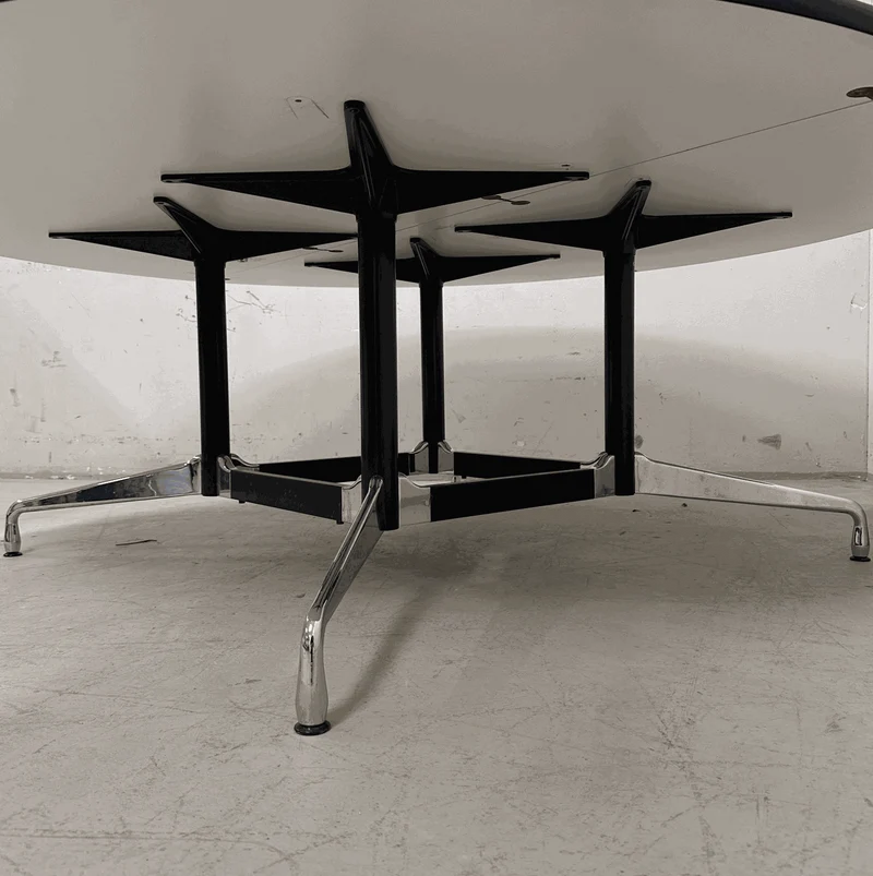Vitra Eames Segmented Table rund weiß 210cm